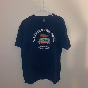 Vintage Vans Waffles short sleeve shirt limited edition graphic y2k skater tee